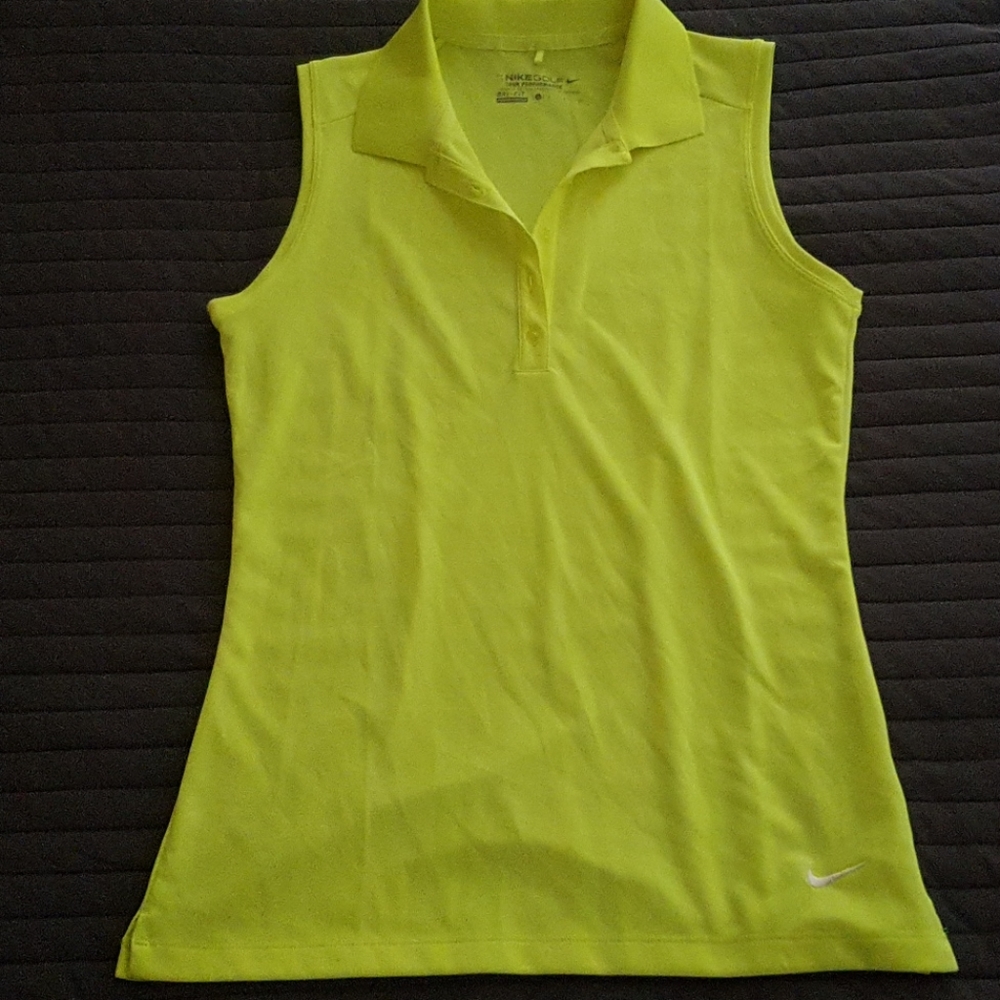 Nike women's sleeveless golf polo shirt